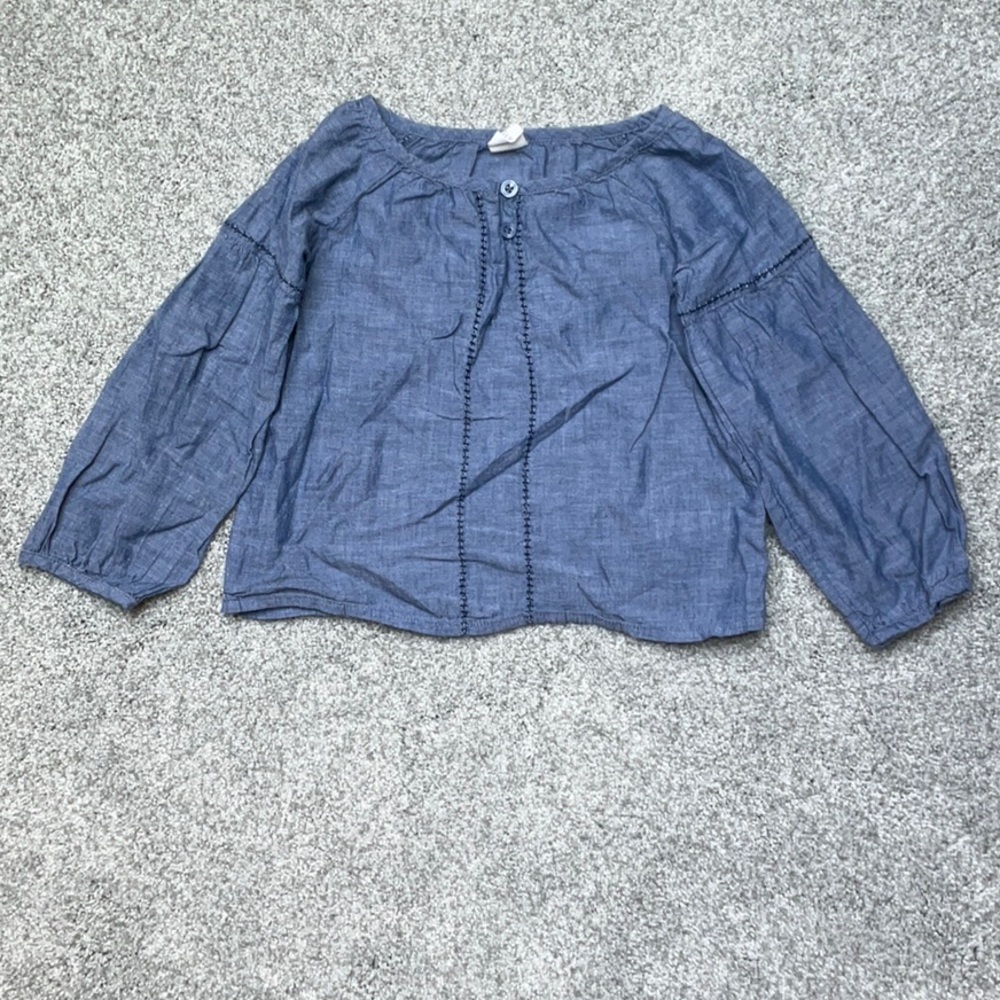 BabyGap Denim Girls Shirt - Size 2T